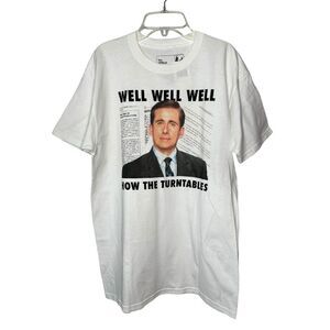 The Office How The Turntables Graphic Tee NWT M